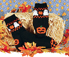 Spooky Fun Socks by Patti Pierce Stone